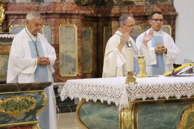 ​Biskup Radoš predslavio misu uz Dan Varaždinske županije